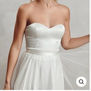 NWOT Catherine Deane Darla Strapless Bodice